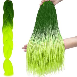 Kanekalon /tehispats/  2 värviga 60 cm 50 g