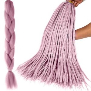 Kanekalon /tehispats/  60 cm 50 g roosa