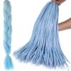 Kanekalon /tehispats/  60 cm 50 g helesinine