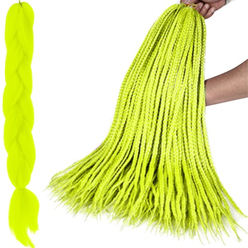 Kanekalon /tehispats/ 60 cm 50 g neoon