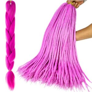 Kanekalon /tehispats/  60 cm 50 g lillakas
