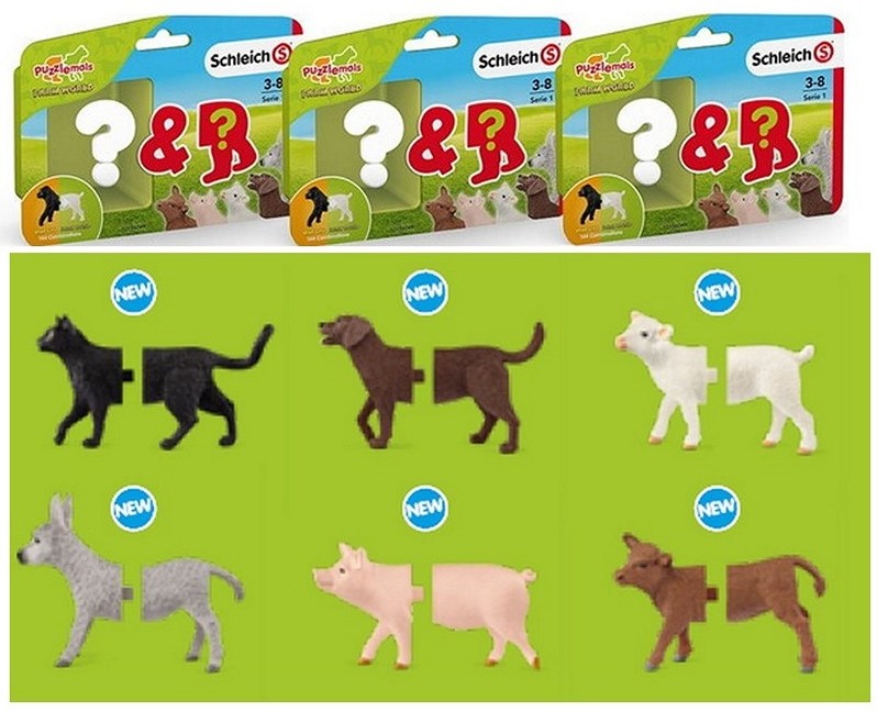 Schleich loomade üllatuspakk ühenda pooled