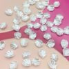 Akrüülist kroonlehed 1,7x2 cm  50 tk pakis