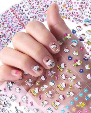 Küünekleebised Hello Kitty 5 lehte