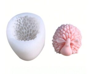 Silikoonvorm 3D lammas ca 6x6 cm