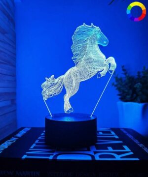 LED öölamp Hobune (mitmevärviline)