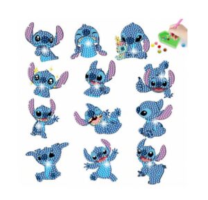 Teemantmaalide/ kleebiste komplekt Stitch