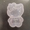 Silikoonist vorm Hello Kitty vorm 6 cm