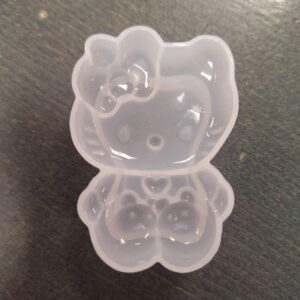 Silikoonist vorm Hello Kitty vorm 6 cm