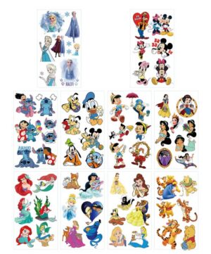 Disney teemalised tätoveeringud 10  lehte juhuslikud