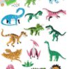 Teemantmaalide/ kleebiste komplekt Dinosaurused