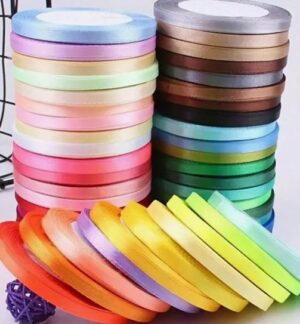 satiinpaelad 10 rulli 6 mm ja 10 mm  (ca 22 m/rull)