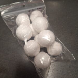 Vahtplast pallid 2,5 cm 10 tk