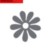 Triigitav helkur lill 1 tk ca 60 mm