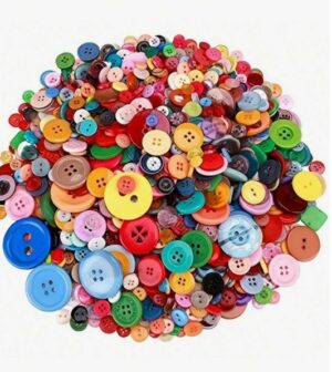Nööbid  mix 600 tk (plastikust)