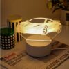LED öölamp Sportauto (soe valgus)
