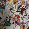 Kleebised 100 tk ca 5 cm juhuslik mix