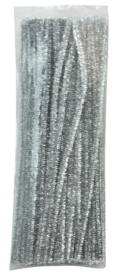 Pehmed traadid mix 100 tk Ø 6 mm hõbe