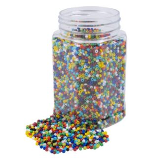 Klaasist pärlid 500 g
