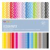 Disainpaber mustriga 30x30 cm 24 tk