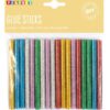 Liimipulgad glitter 7mm 18 tk