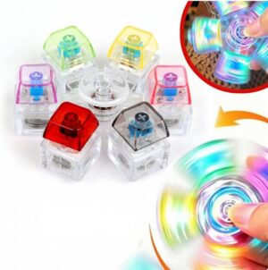 Klikkija spinner  LED tuledega