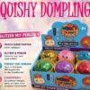Squishi/stressipall Dumpling glitter pelmeen (juhuslik värv) 10 cm